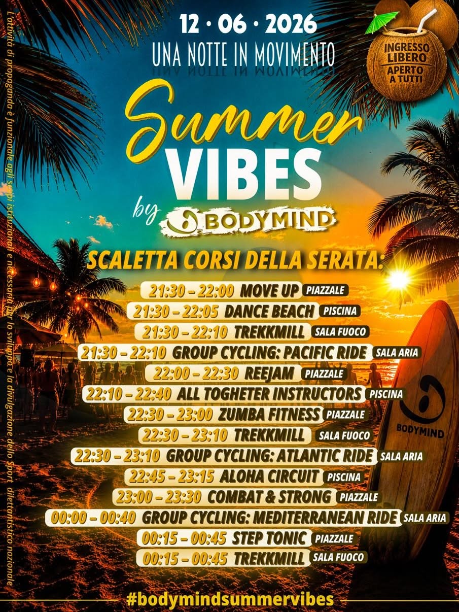SUMMER VIBES by BODYMIND ☀️🌴Il conto alla rovescia è iniziato! 🔥