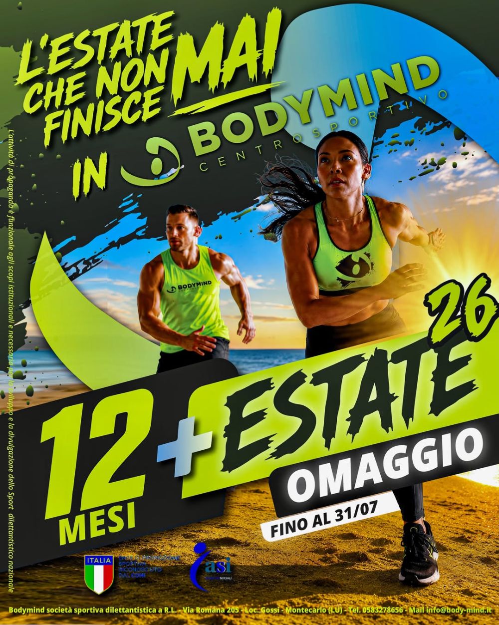 L’estate che non finisce mai… continua da BodyMind.