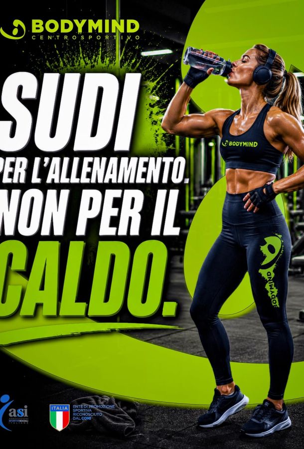 SUDI PER LβALLENAMENTO. NON PER IL CALDO